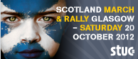 Scotland march and rally, Glasgow, Sat 20 Oct 2012