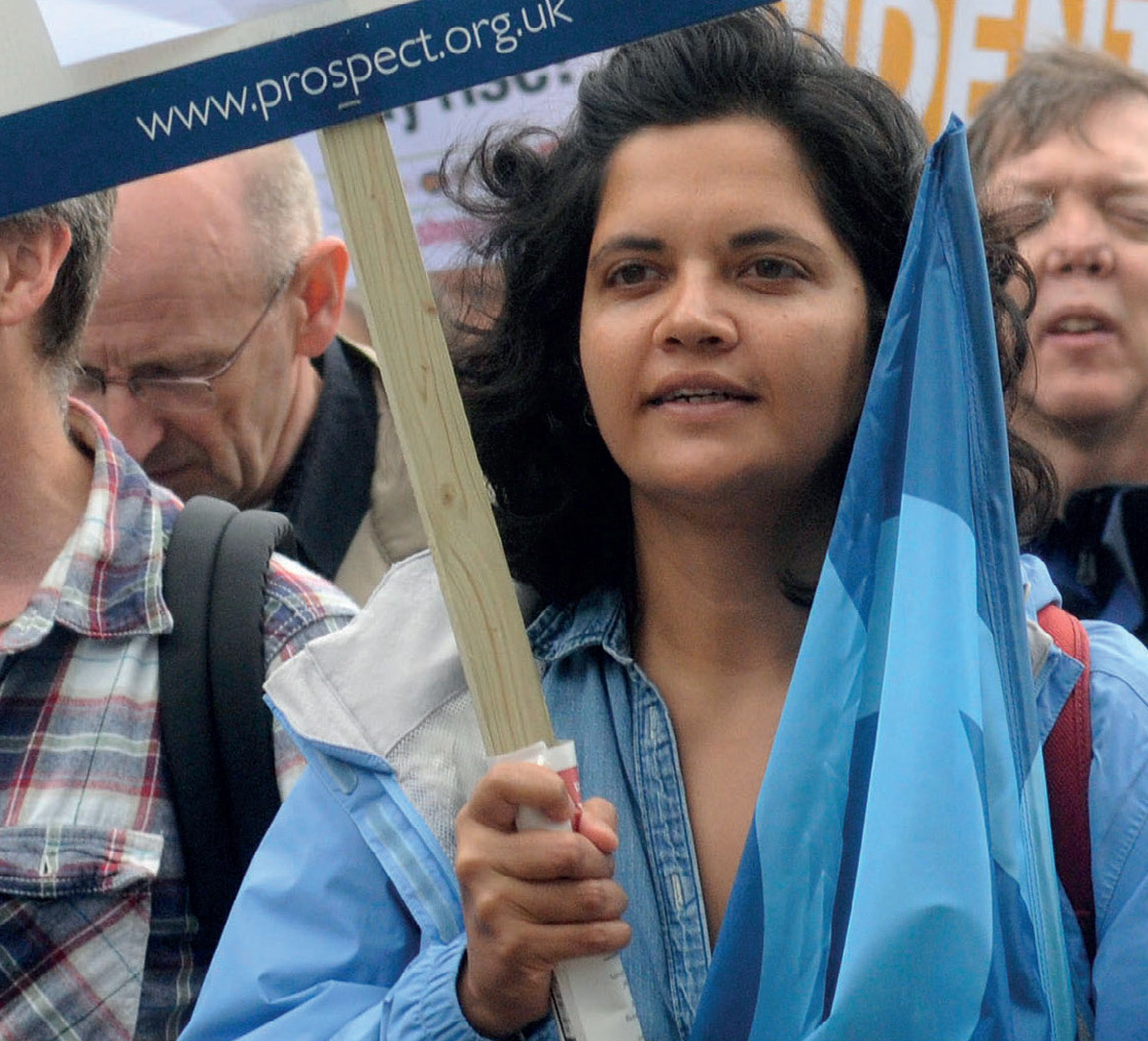 Hajira on the TUC "Britain needs a pay rise" march