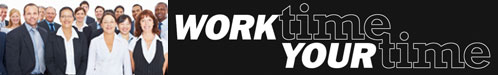 work time your time banner