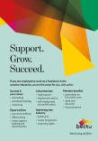 Bectu 2019 – Support, Grow, Succeed flyer