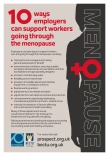 Ten ways employers can support workers going through the menopause