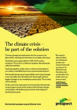 The climate crisis – be part of the solution