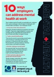 Ten ways employers can address mental health at work