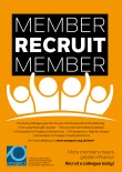 Member recruit member, A4 poster