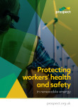 Protecting workers' health and safety in renewable energy
